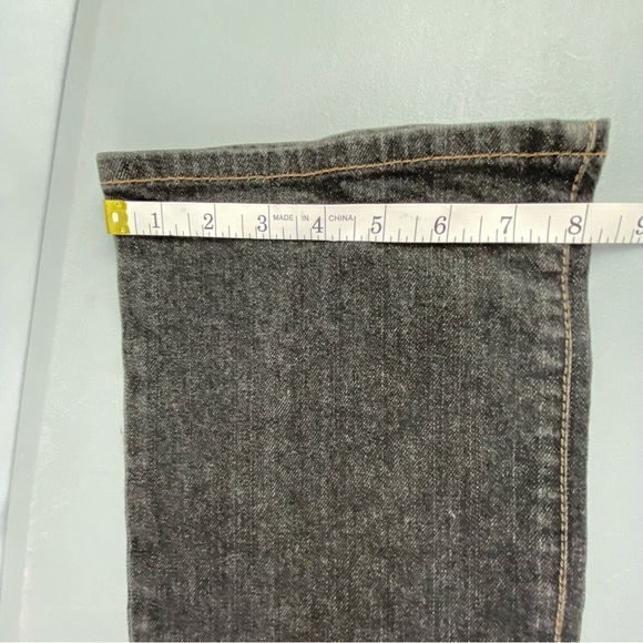 Ann Taylor Loft black faded original boot denim jeans women's sz 2 - Picture 10 of 12